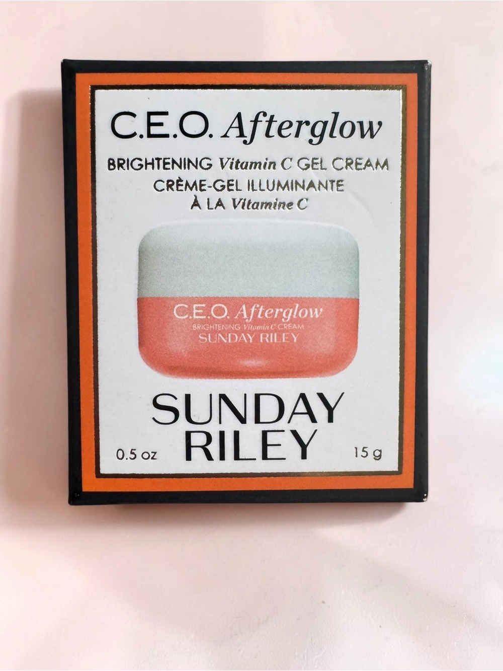 Sunday Riley C.E.O. Afterglow Brightening Vitamin C Gel Cream - NIB